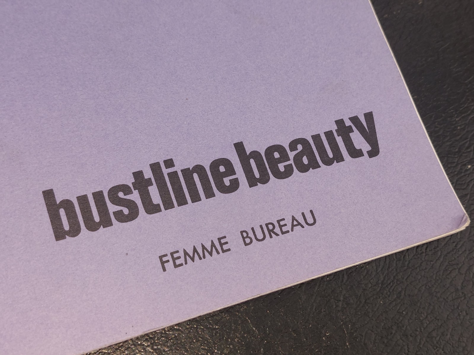 Vintage 1970s Bustline Beauty Book Femme Bureau Unique Exercise Ephemera History Vintage 1970s Bustline Beauty Book Femme Bureau Unique Exercise Ephemera History