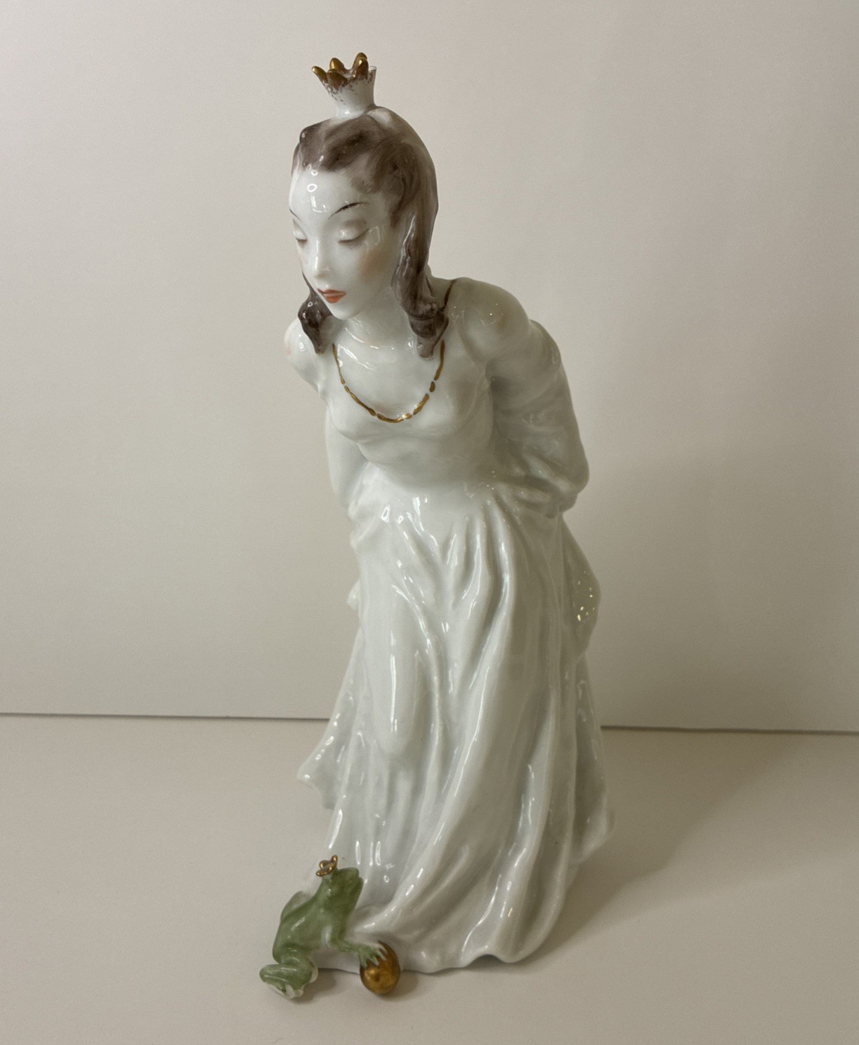 Vintage Rosenthal Princess and Frog Porcelain Figurine Lor Friedrich-Gronau