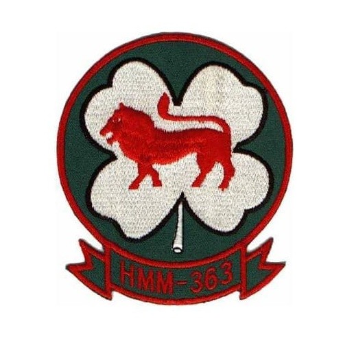HMM-363 Lucky Red Lions Patch –Sew On HMM-363 Lucky Red Lions Patch –Sew On
