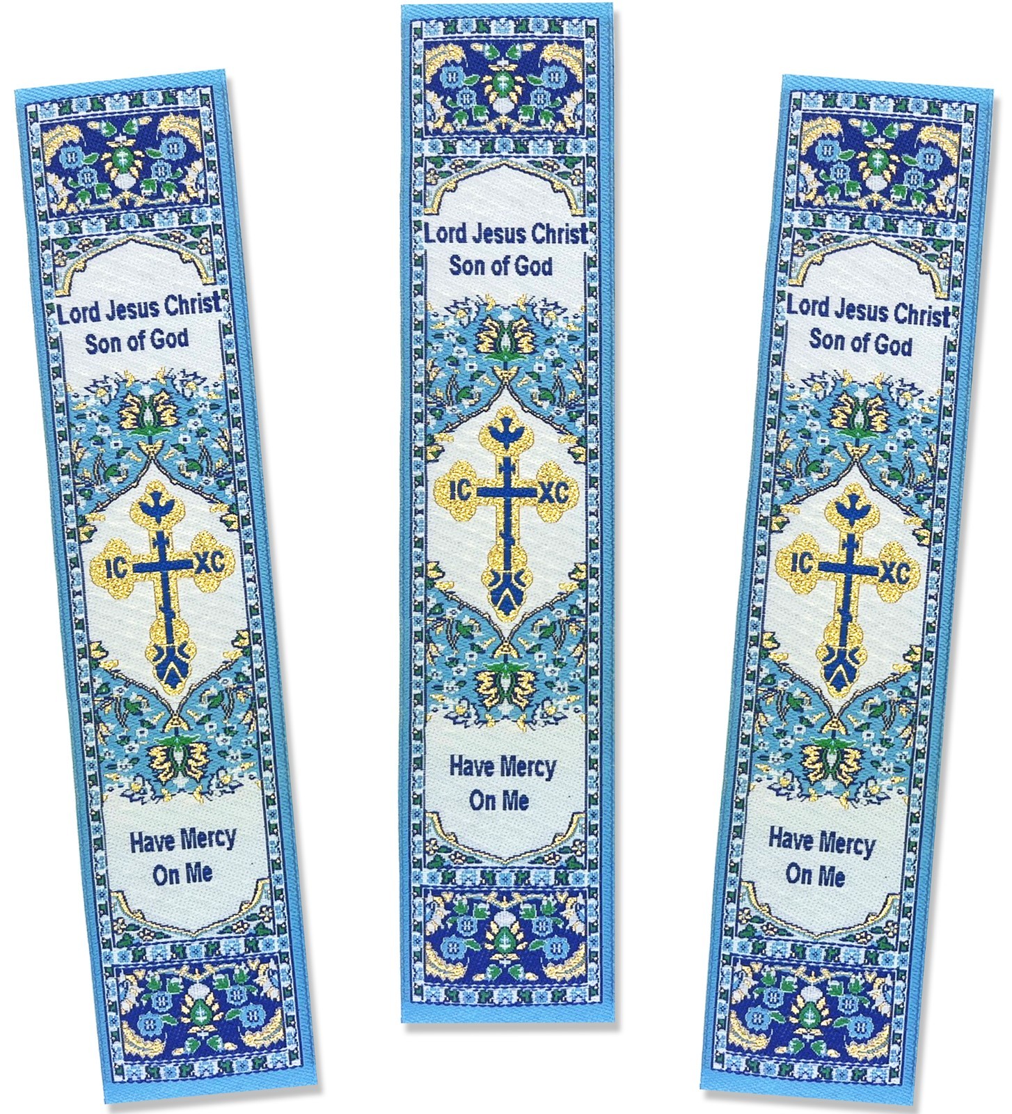 Jesus Prayer Bookmarks - "Lord Jesus Christ, Son of God, Have Mercy on Me" 3pcs Jesus Prayer Bookmarks - "Lord Jesus Christ, Son of God, Have Mercy on Me" 3pcs