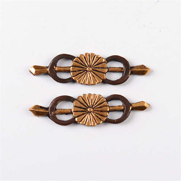 Gold Silver Plated Brass Alloy Menuki For Japanese Katana Wakizashi Tanto Sword Gold Silver Plated Brass Alloy Menuki For Japanese Katana Wakizashi Tanto Sword