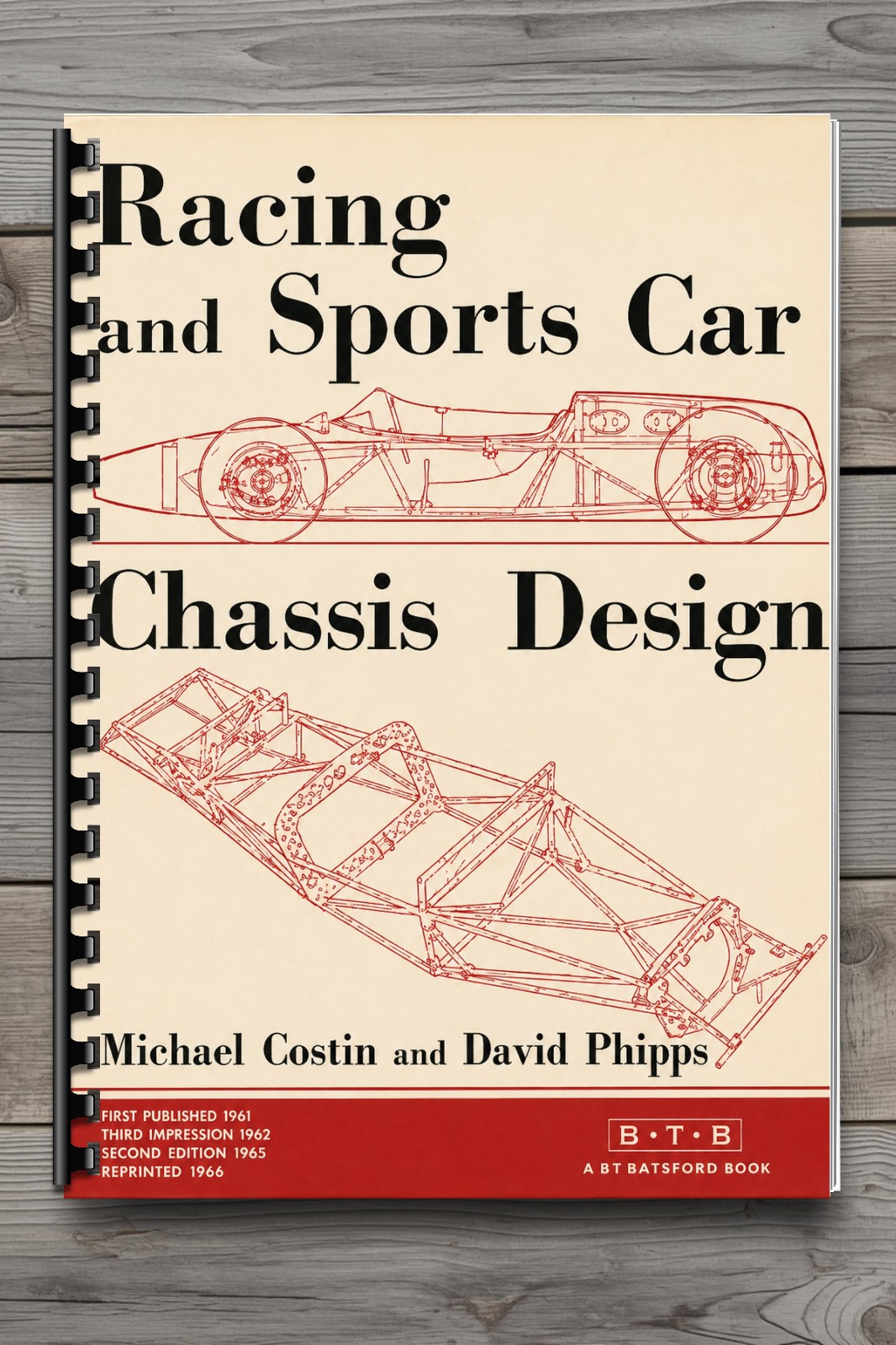 Vintage Racing Sports Car Chassis Design Technical Manual Costin Phipps 1965 167 Vintage Racing Sports Car Chassis Design Technical Manual Costin Phipps 1965 167