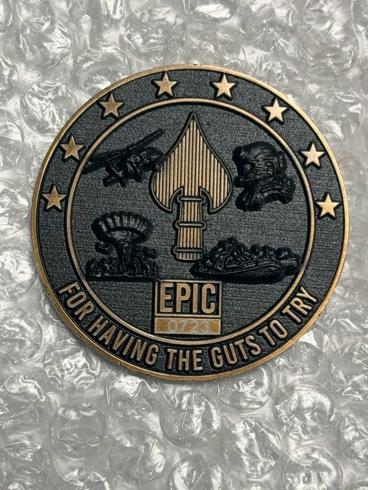 Extremely Rare 2025 JSOC 45th Anniversary Numbered 2” Challenge Coin. 1980-2025 Extremely Rare 2025 JSOC 45th Anniversary Numbered 2” Challenge Coin. 1980-2025