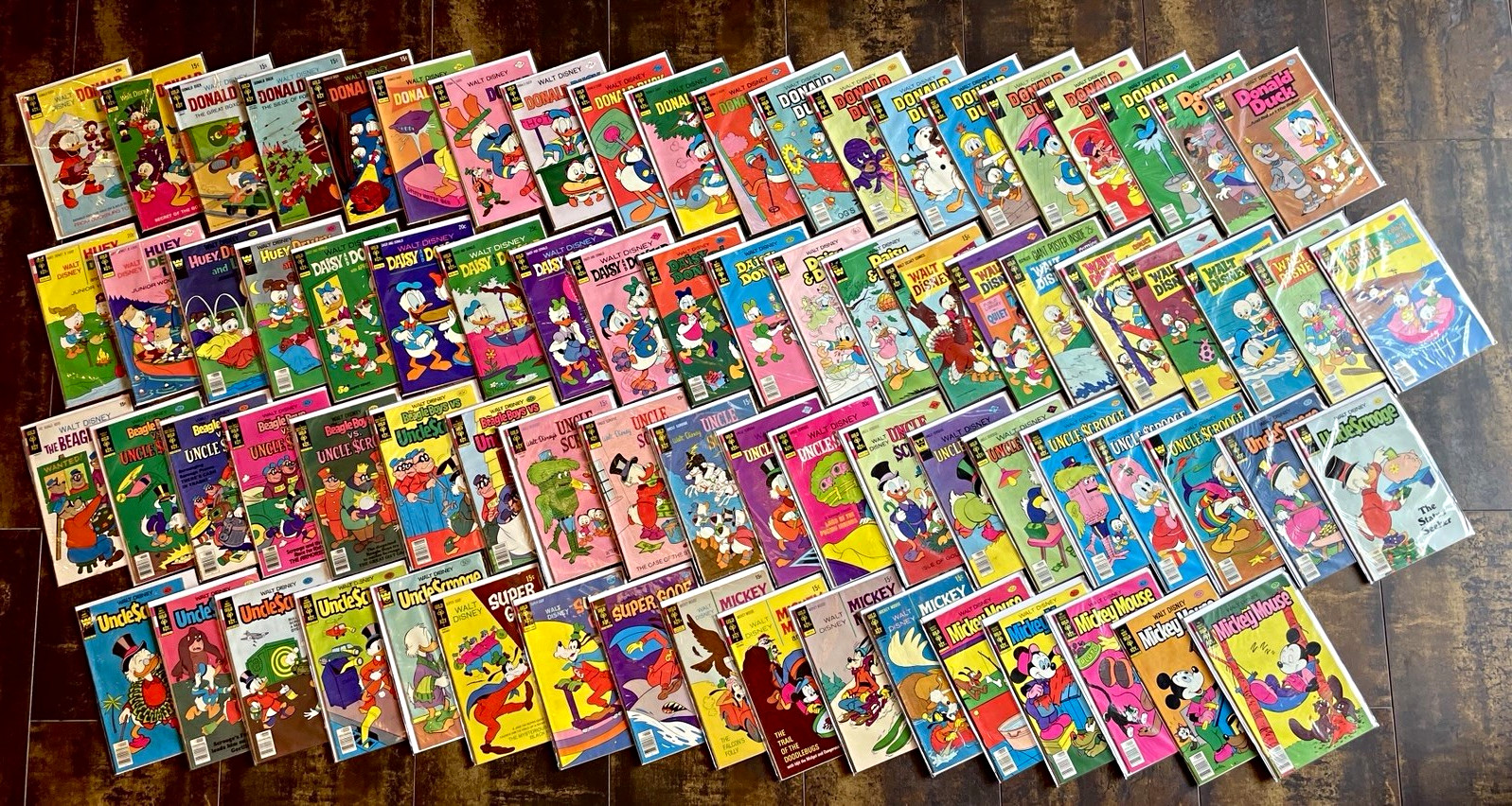 Huge Mixed Lot of BRONZE AGE Gold Key Disney Comics - 100 Comic Books Huge Mixed Lot of BRONZE AGE Gold Key Disney Comics - 100 Comic Books