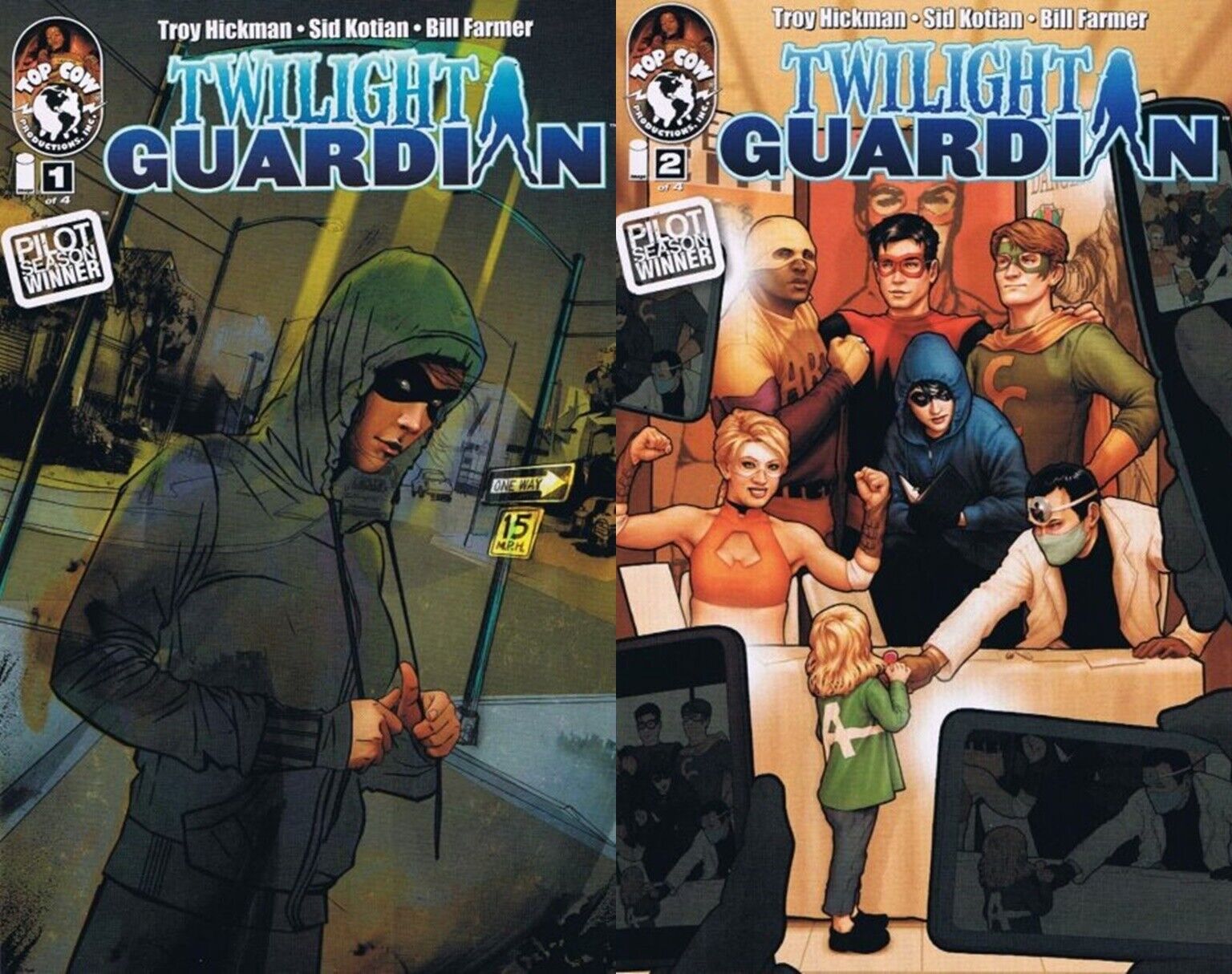Twilight Guardian #1-2 (2011) Top Cow Comics - 2 Comics