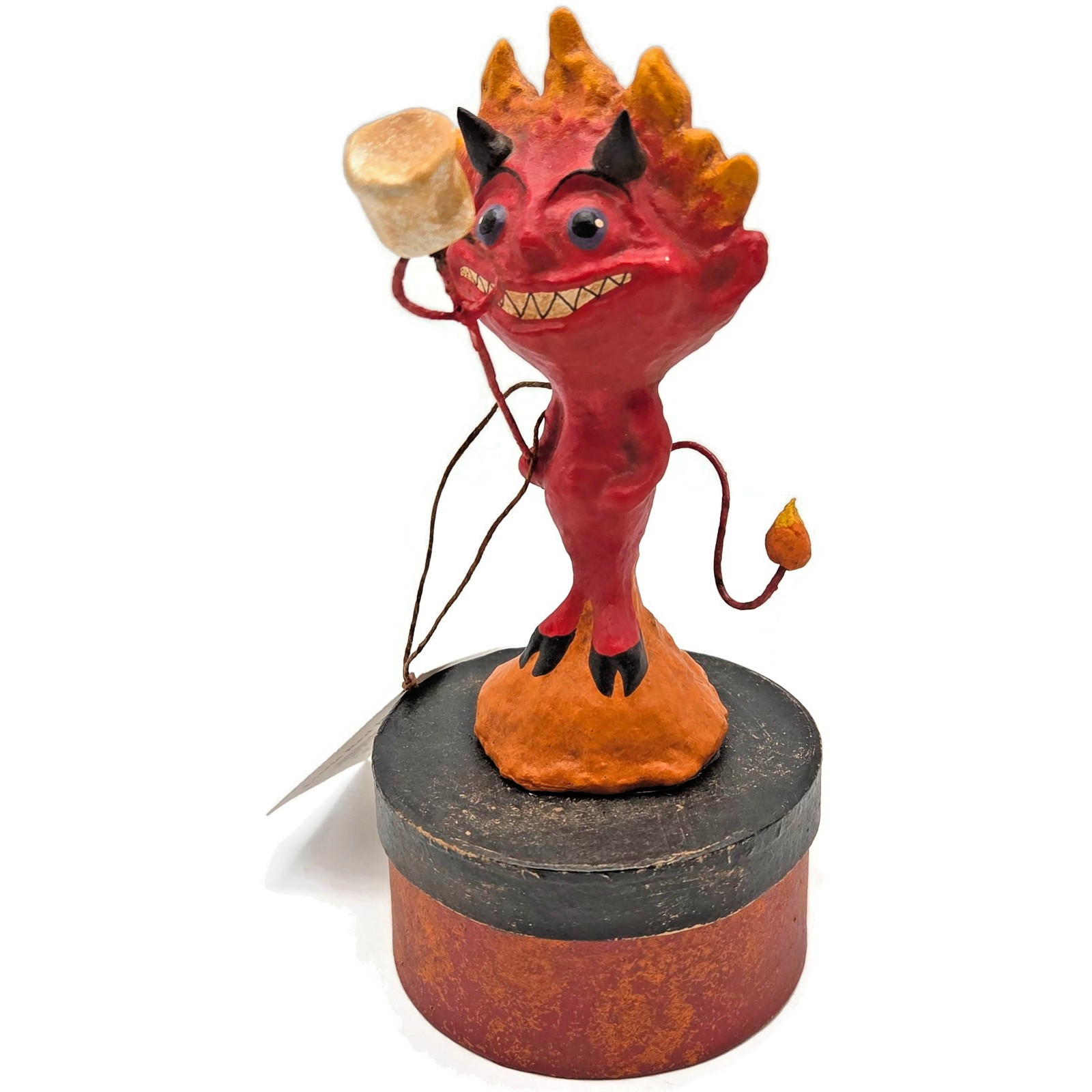 Rucus Studio Little Red Roaster Devil Figure Scott Smith Halloween Container Rucus Studio Little Red Roaster Devil Figure Scott Smith Halloween Container