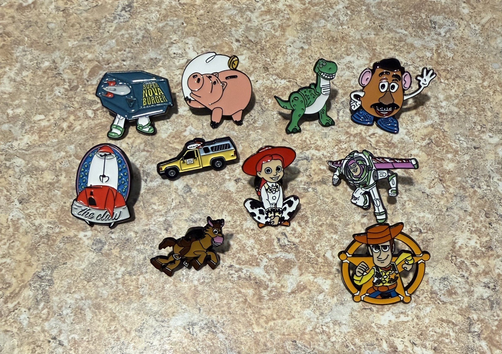 Disney Pixar Toy Story Pin Set of 10 Disney Pixar Toy Story Pin Set of 10
