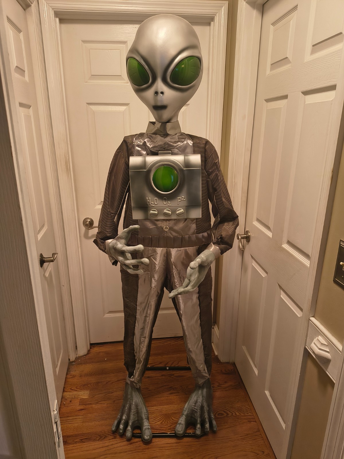 Home Accents Holiday 6ft Dreadful Dreams Animated LED Alien BRAND NEW