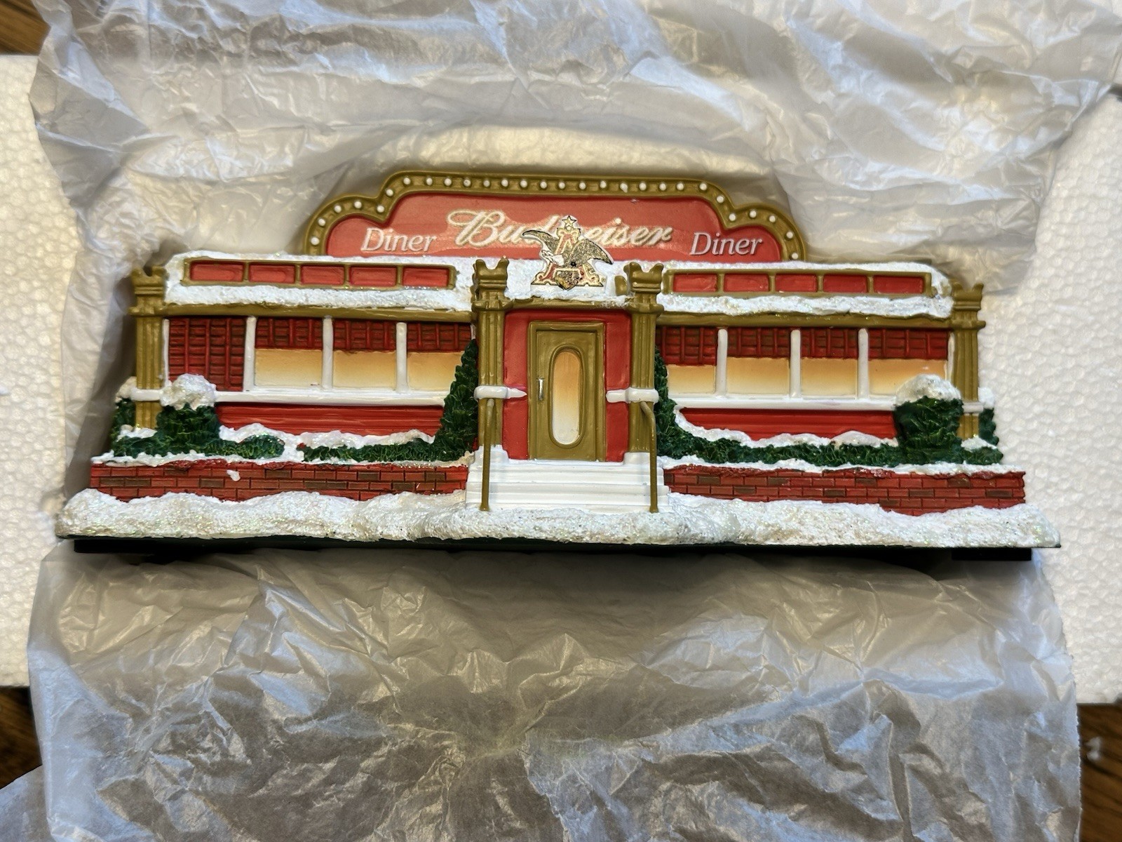 HAWTHORNE VILLAGE: Budweiser Railroad Acc. Collection- “Budweiser Diner” HAWTHORNE VILLAGE: Budweiser Railroad Acc. Collection- “Budweiser Diner”
