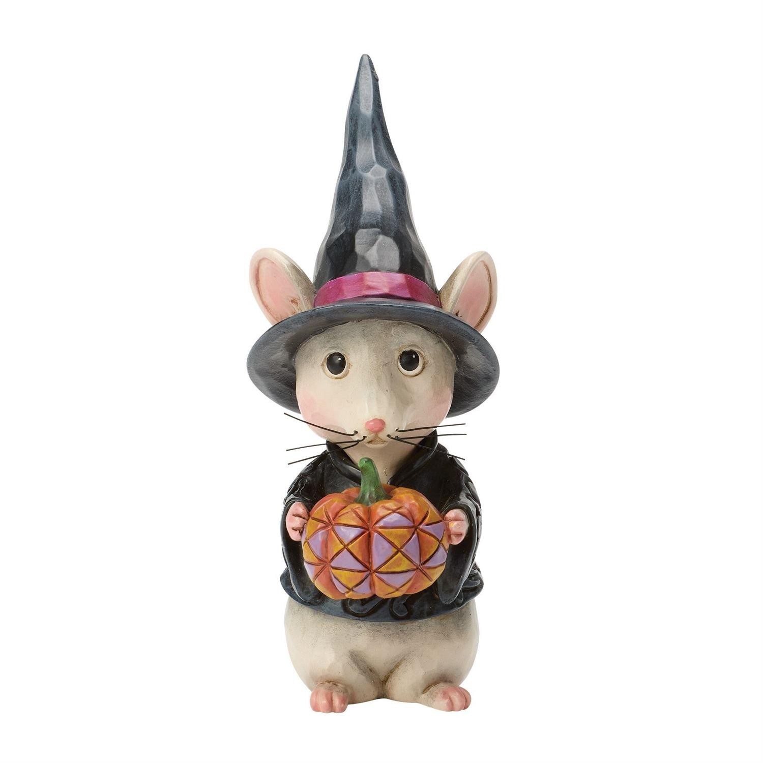 Jim Shore MOUSE WITCH MINI HALLOWEEN FIGURINE 6018083 NEW Jim Shore MOUSE WITCH MINI HALLOWEEN FIGURINE 6018083 NEW