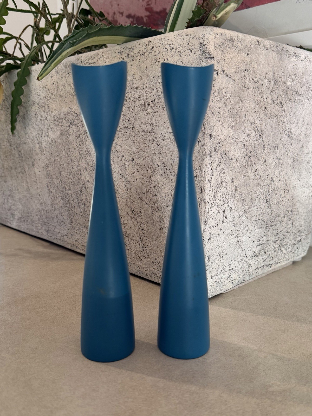 Mid Century Danish Tulip Candlesticks Mid Century Danish Tulip Candlesticks