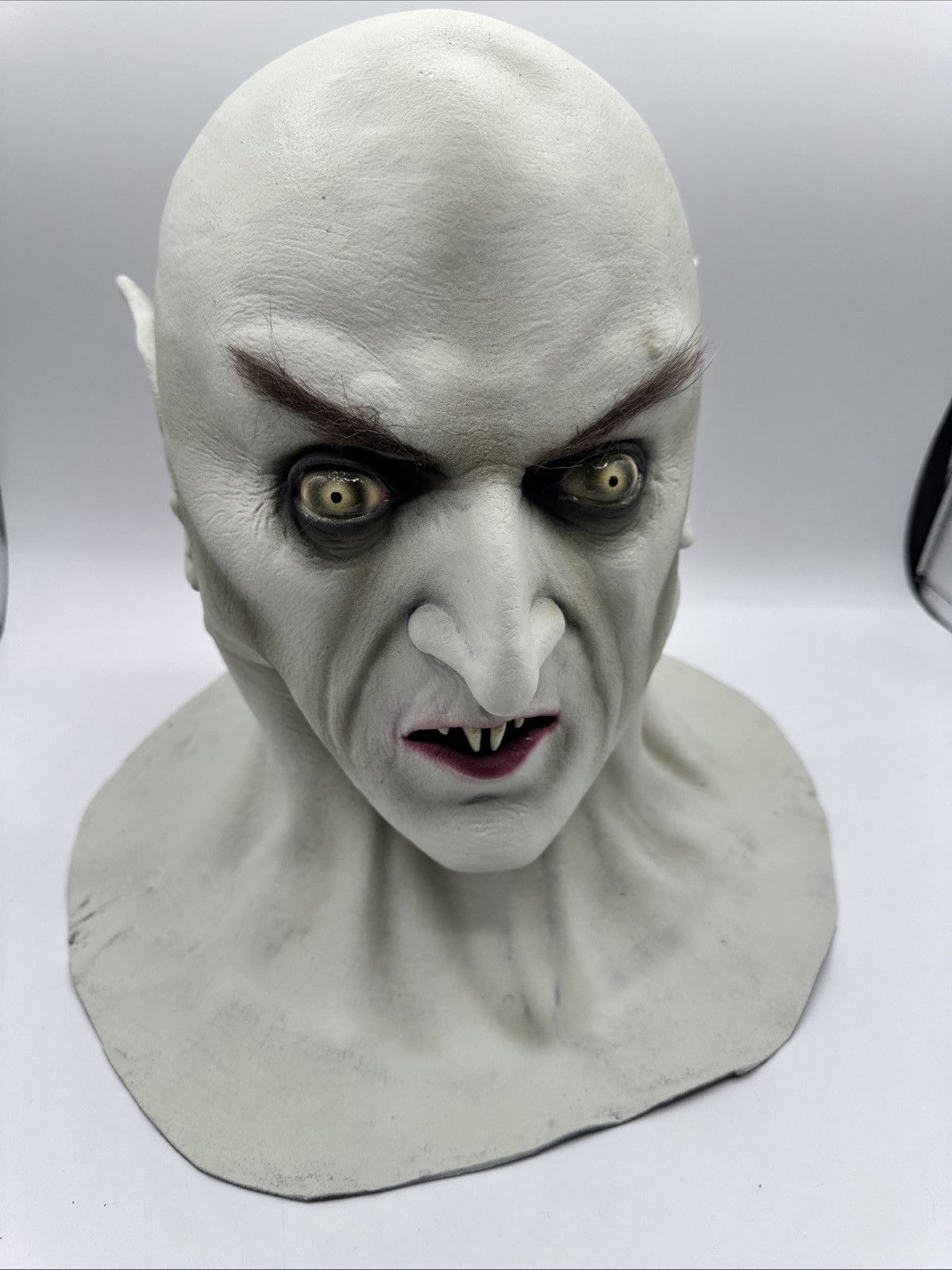 Vintage Death Studios Grey Nosferatu Vampire Latex Horror Collector Mask RARE Vintage Death Studios Grey Nosferatu Vampire Latex Horror Collector Mask RARE