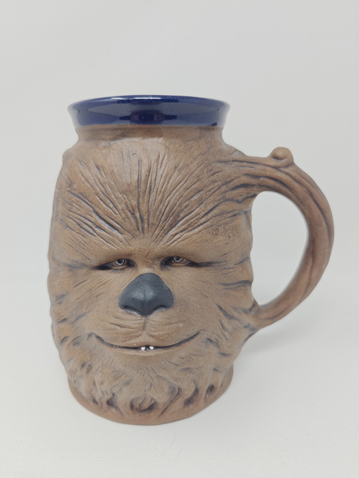 1977-Vtg Star Wars Chewie Chewbacca Large Mug 20th Century Fox Film Corp 6.5"