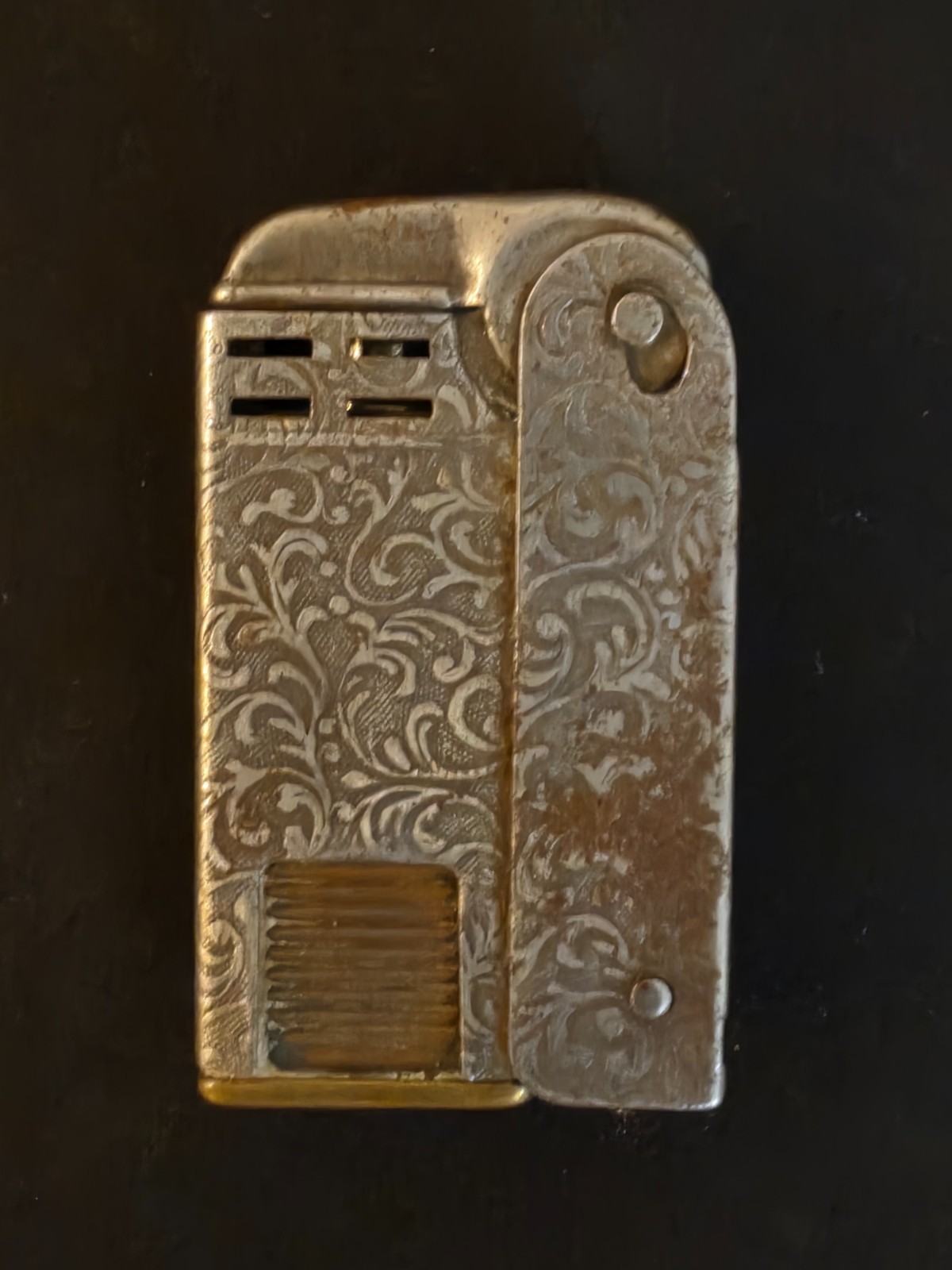 Vintage 1930's REGENS Lighter 1896140 -untested Made In USA Vintage 1930's REGENS Lighter 1896140 -untested Made In USA