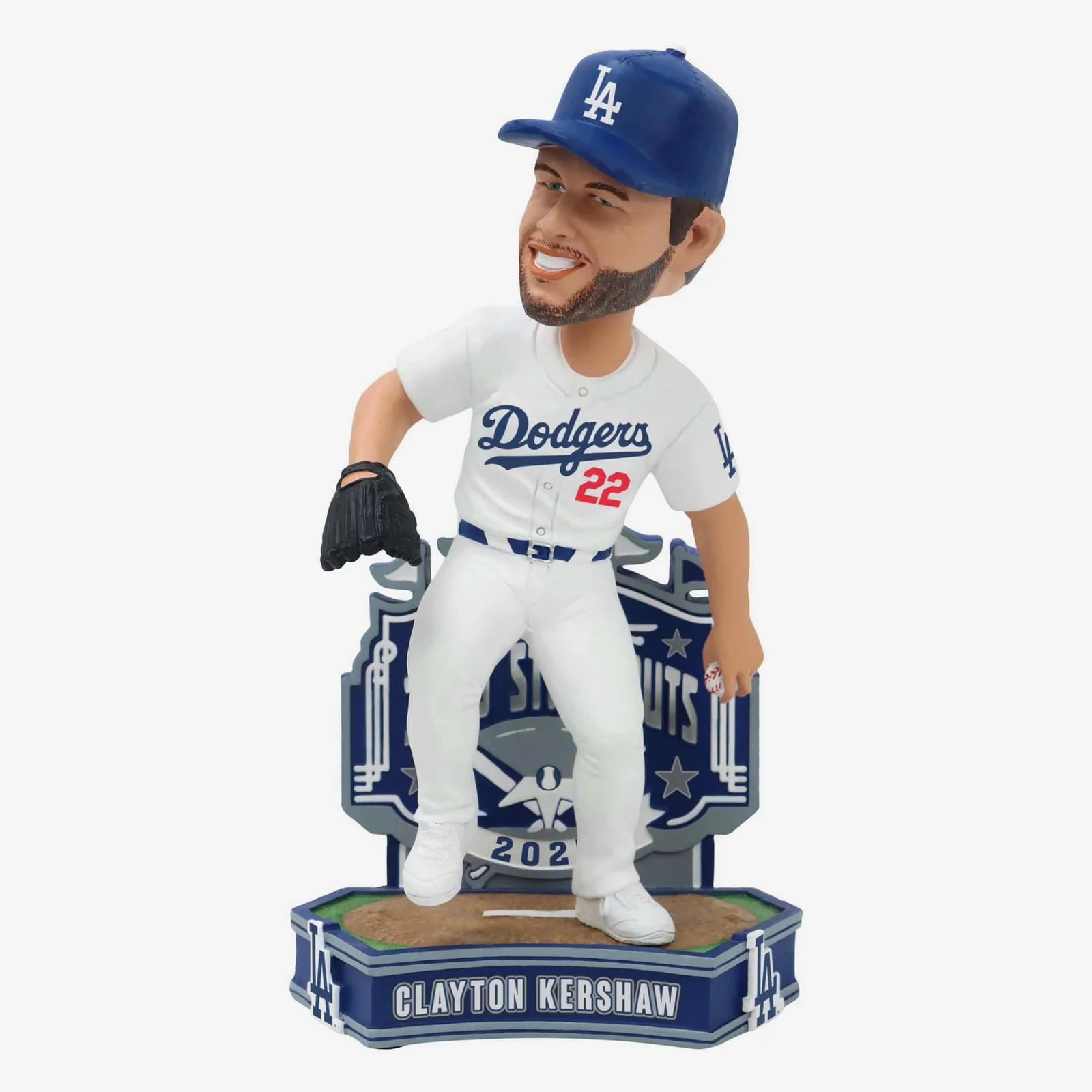 Clayton Kershaw Los Angeles Dodgers 3,000 Career Strikeouts Milestone Bobblehead Clayton Kershaw Los Angeles Dodgers 3,000 Career Strikeouts Milestone Bobblehead