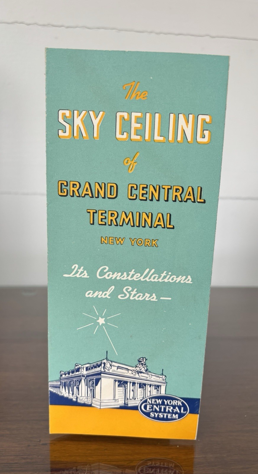 Grand Central Terminal Visitor’s Brochure for the “Sky Ceiling” Mural circa 1950 Grand Central Terminal Visitor’s Brochure for the “Sky Ceiling” Mural circa 1950