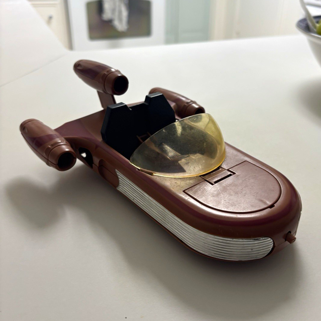Kenner Star Wars Landspeeder Vehicle Vintage 1978 Science Fiction & Horror
