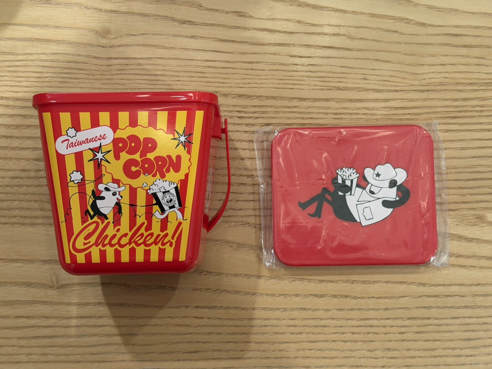 Panda Express Taiwanese Popcorn Chicken Pail Bucket Limited Release Brand New