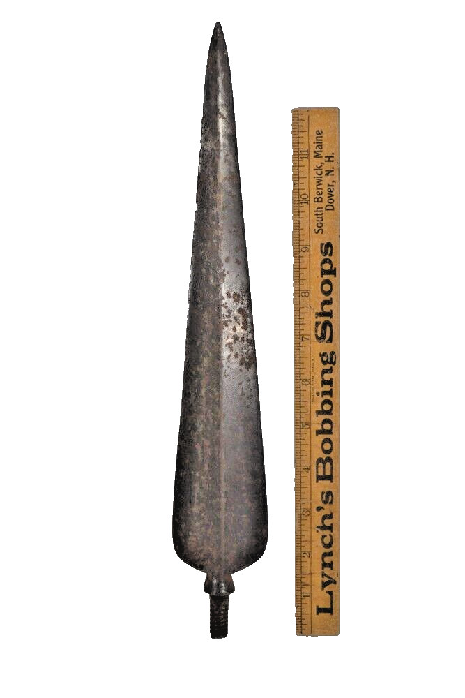 antique pike spear head weapon military 18th Revolutionary war original 1700 antique pike spear head weapon military 18th Revolutionary war original 1700
