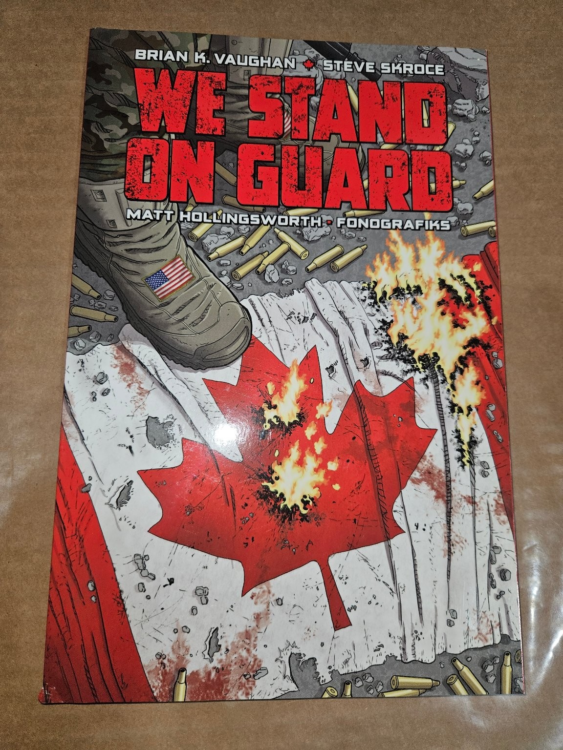 We Stand On Guard Trade Paperback Image Comics Brian K. Vaughan We Stand On Guard Trade Paperback Image Comics Brian K. Vaughan