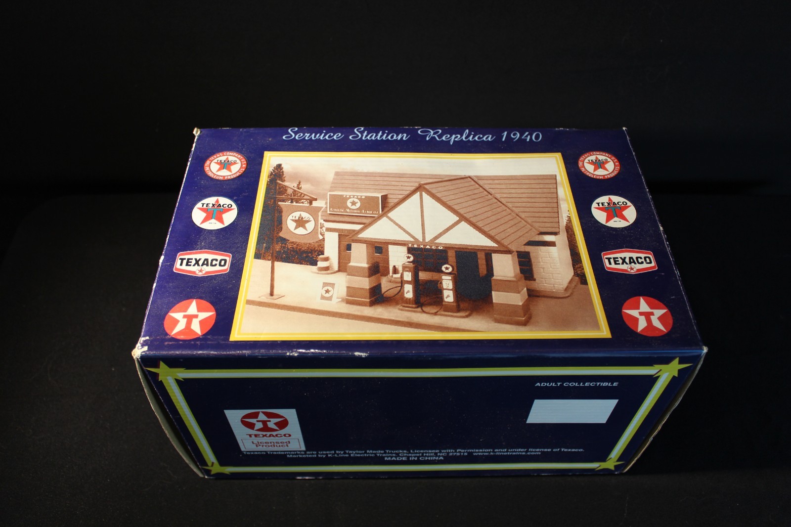 Texaco Service Station Model Toy REPLICA 1940 - NEW IN ORIGINAL BOX- 0 SCALE Texaco Service Station Model Toy REPLICA 1940 - NEW IN ORIGINAL BOX- 0 SCALE