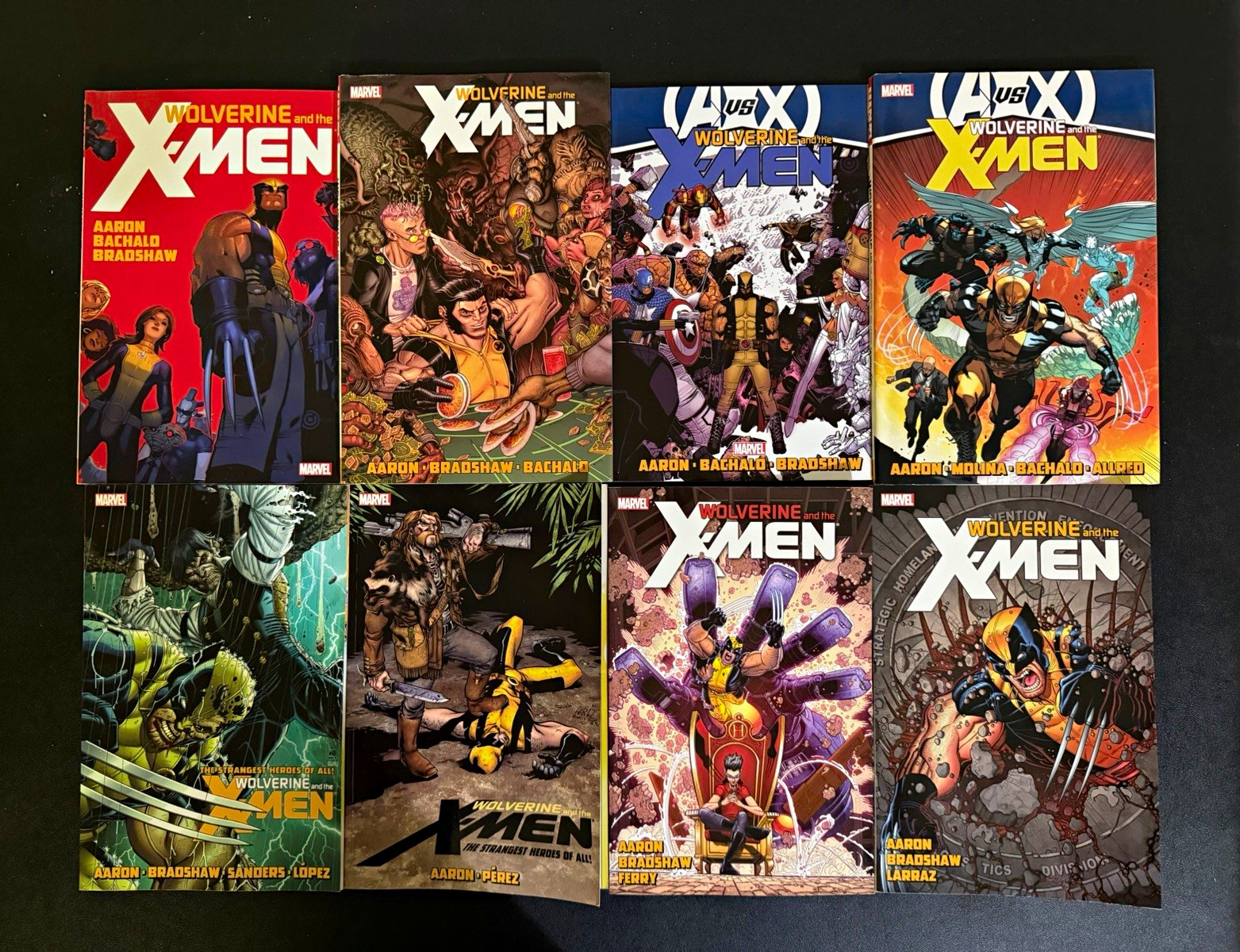 Wolverine and the X-Men by Jason Aaron vol 1-8 lot