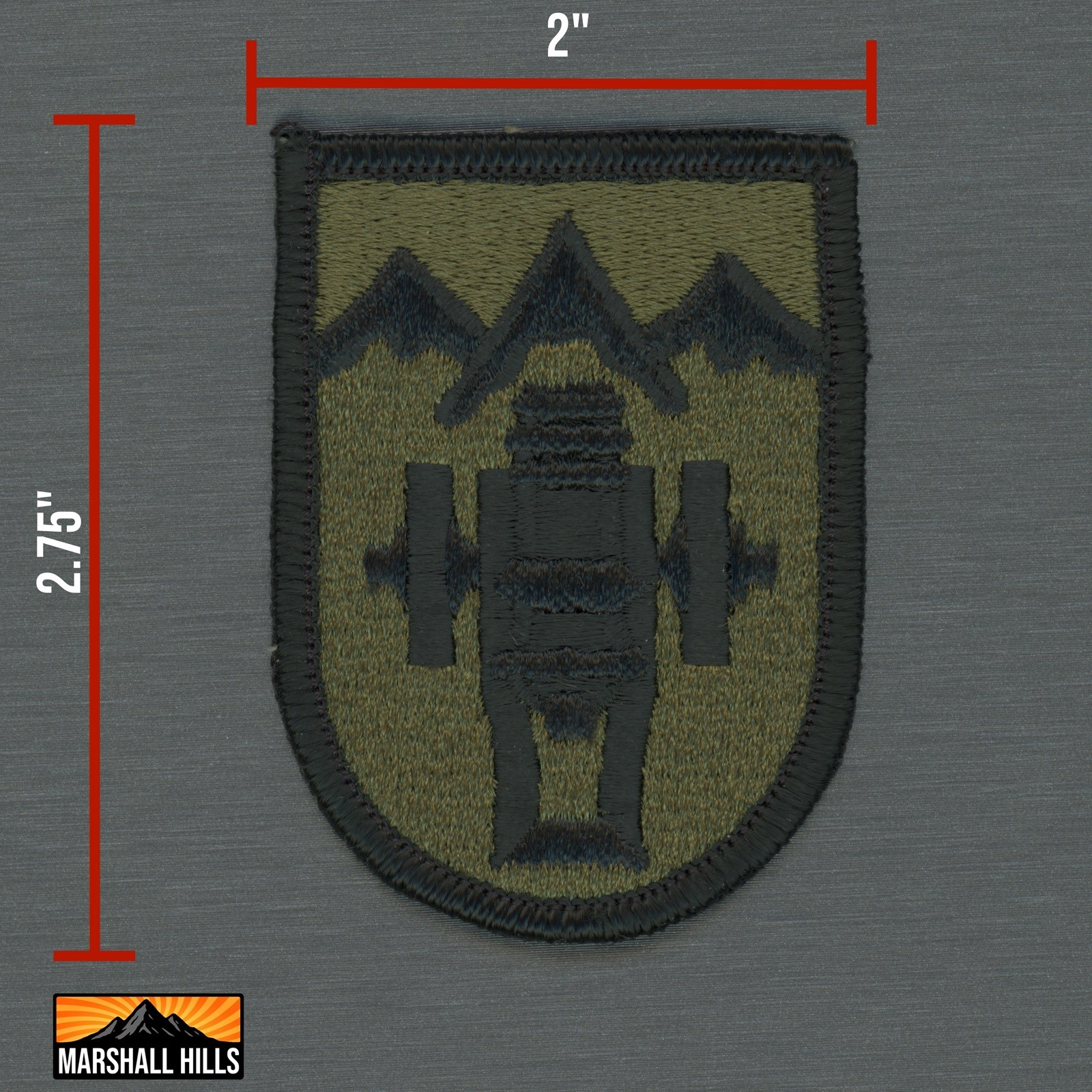 1976 Issue, U.S. Army 169th Field Artillery Patch (PA-1) 1976 Issue, U.S. Army 169th Field Artillery Patch (PA-1)