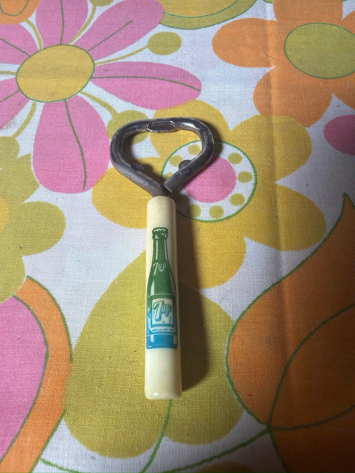 Vintage 7UP Bottle Opener Milwaukee Wisconsin Advertising Soda 1950s 60s Vintage 7UP Bottle Opener Milwaukee Wisconsin Advertising Soda 1950s 60s