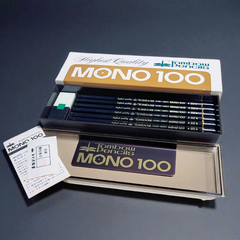 1977 Vintage Pencil Tombow Mono 100 Gen 1977 Vintage Pencil Tombow Mono 100 Gen