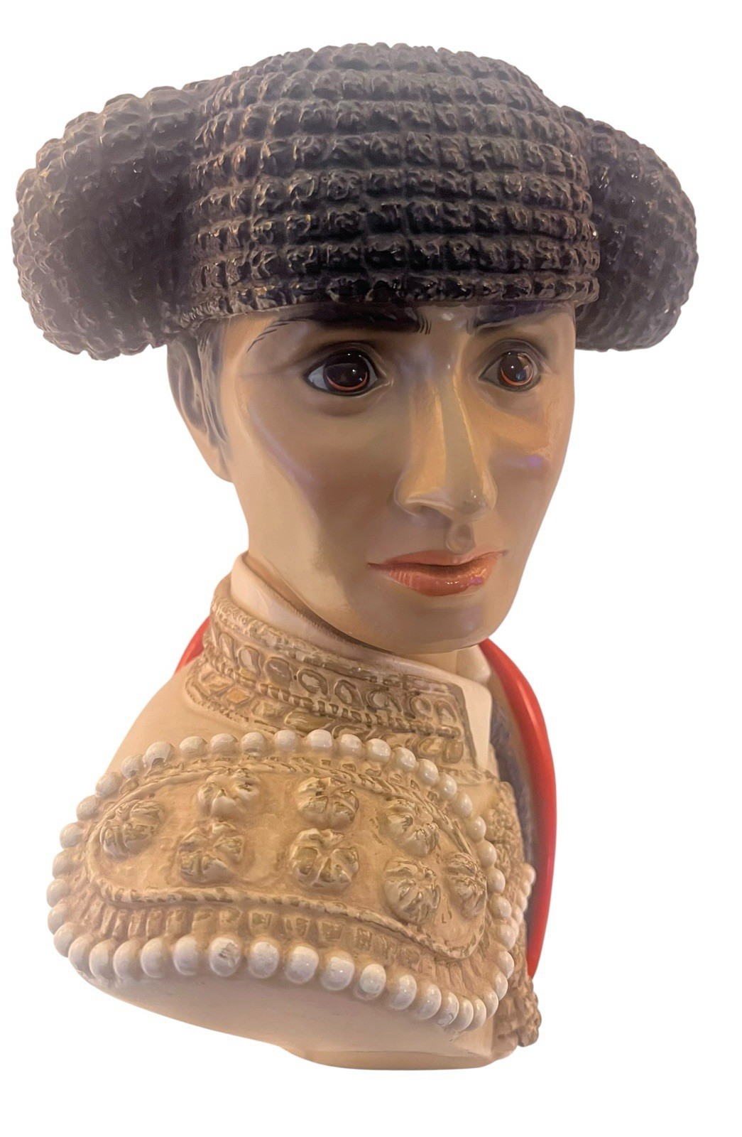 Vintage MCM Chalkware Matador Bust Marwal by Brower 1966 Spanish Bull Fighter Vintage MCM Chalkware Matador Bust Marwal by Brower 1966 Spanish Bull Fighter