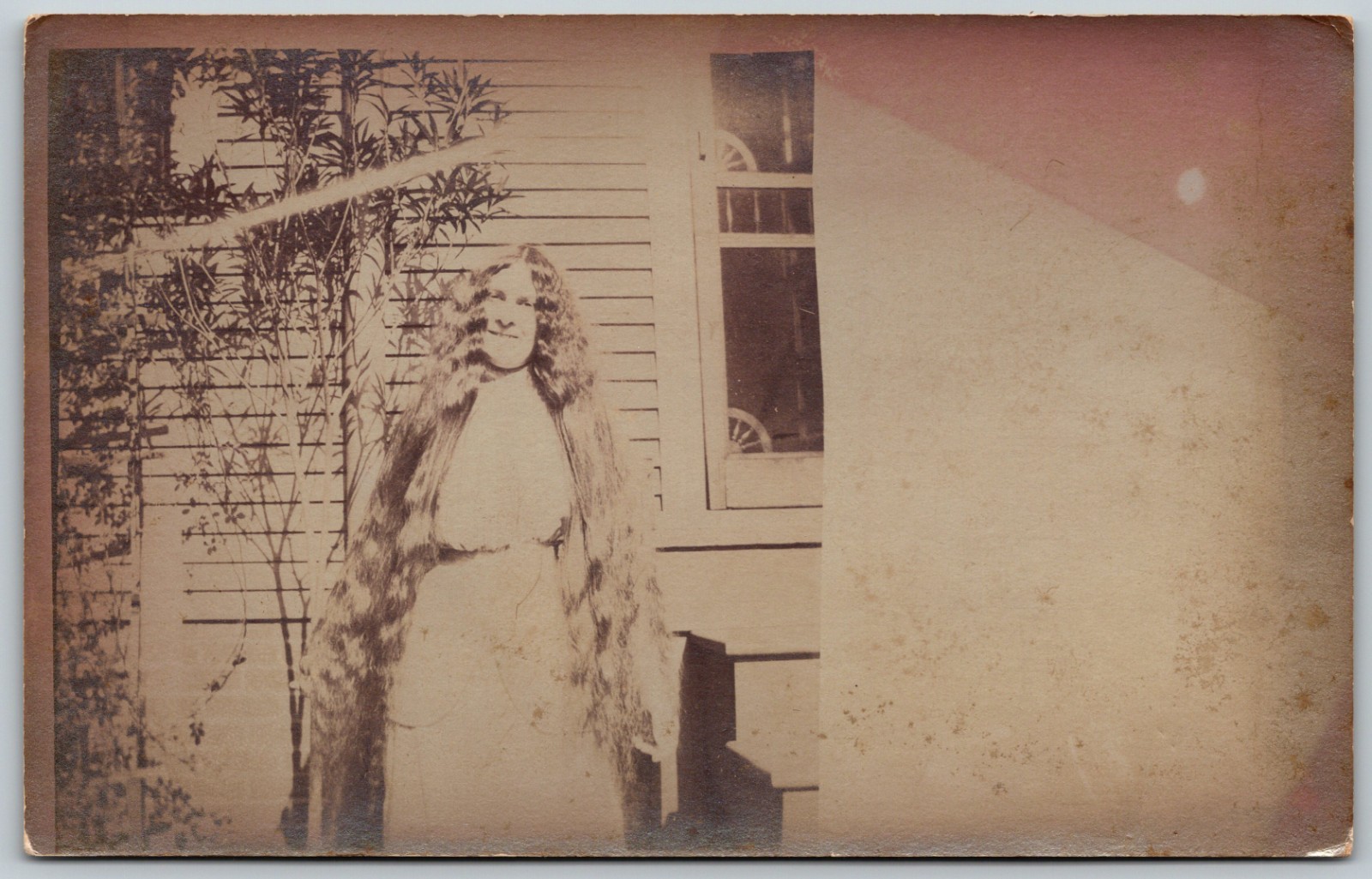RPPC c1914 Long Hair Woman Portrait by House ANTIQUE Postcard 10038 RPPC c1914 Long Hair Woman Portrait by House ANTIQUE Postcard 10038