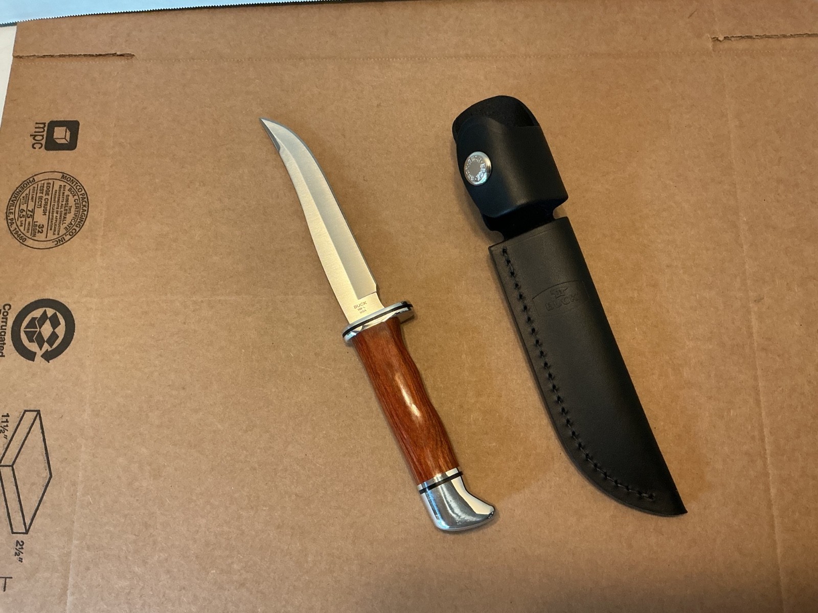 Buck 105 Pathfinder discontinued limited run, D2 steel, no box