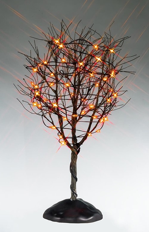Lemax Dry Tree With Orange Lights (Battery Operated) 54520 BRAND NEW Lemax Dry Tree With Orange Lights (Battery Operated) 54520 BRAND NEW