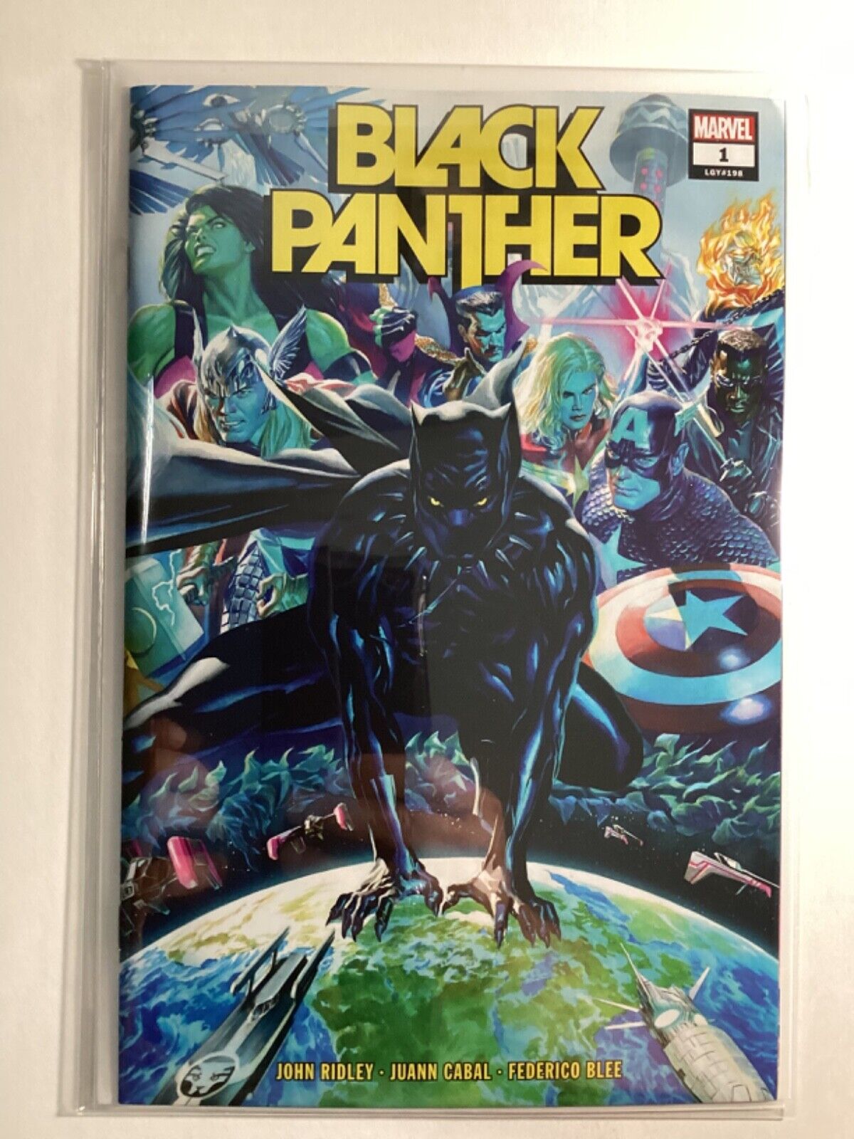 BLACK PANTHER 2022 8th Series #1A NM/MT 💲🟢9.8 CGC READY 🟢💲🏆ALEX ROSS COVER