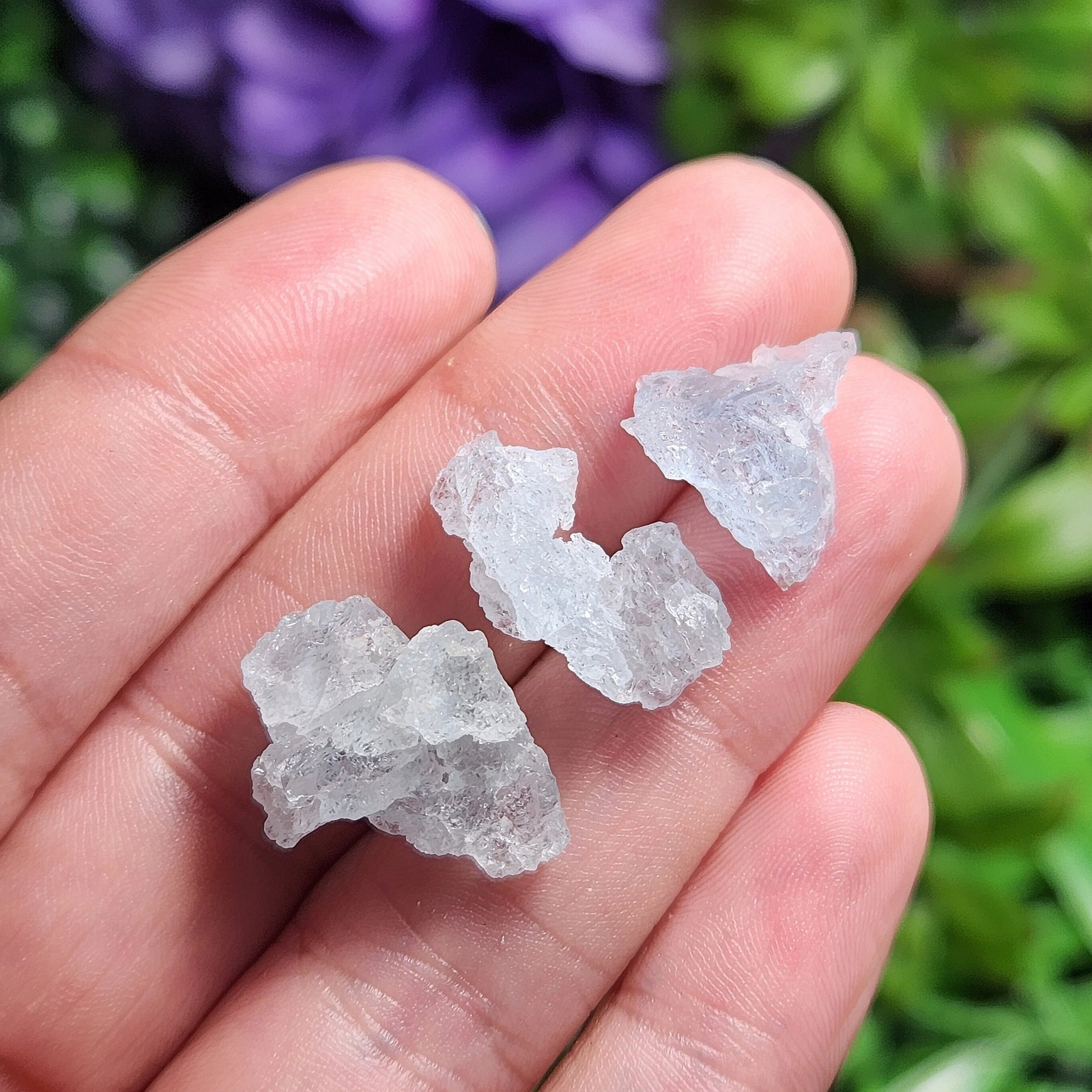 Etched Aquamarine Crystal Etched Aquamarine Crystal