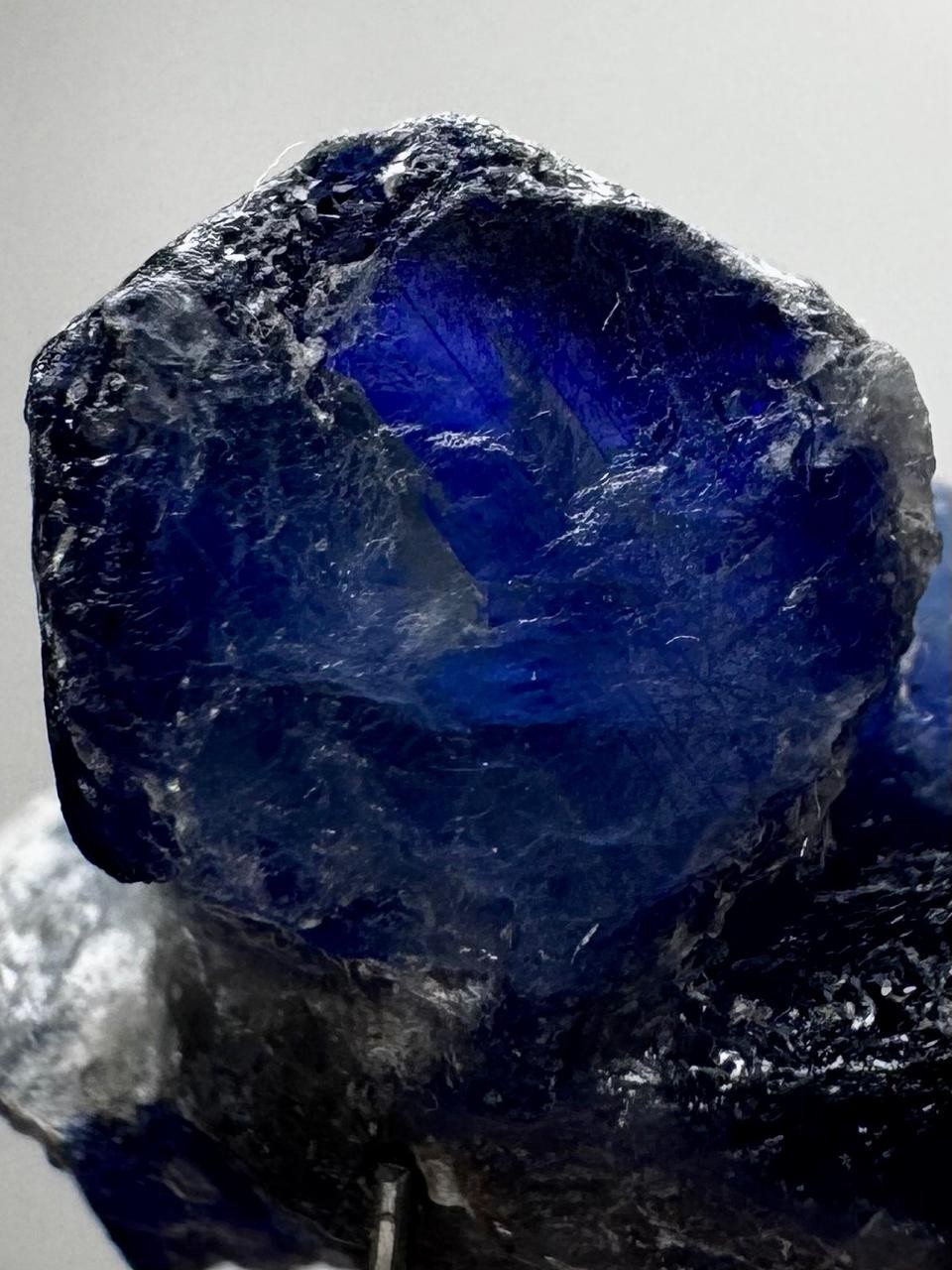 23 Ct Very Beautiful Top Color Sapphire Crystal From Badakhshan Afghanistan 23 Ct Very Beautiful Top Color Sapphire Crystal From Badakhshan Afghanistan
