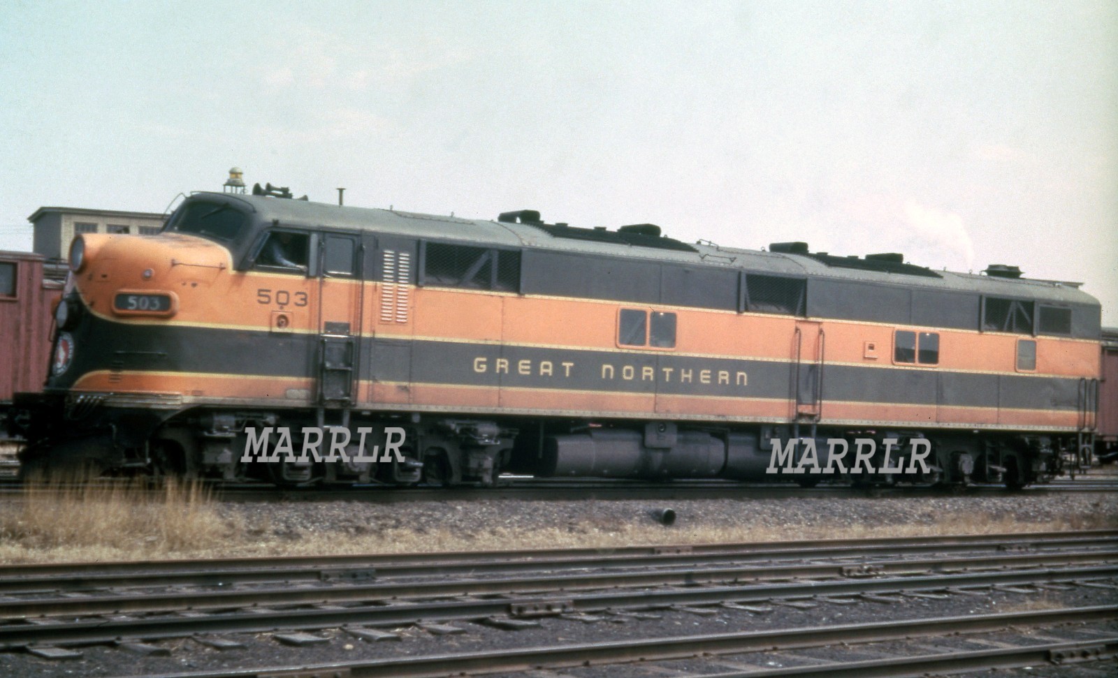 RR Photo-GREAT NORTHERN GN 503 E7A In Yard RR Photo-GREAT NORTHERN GN 503 E7A In Yard