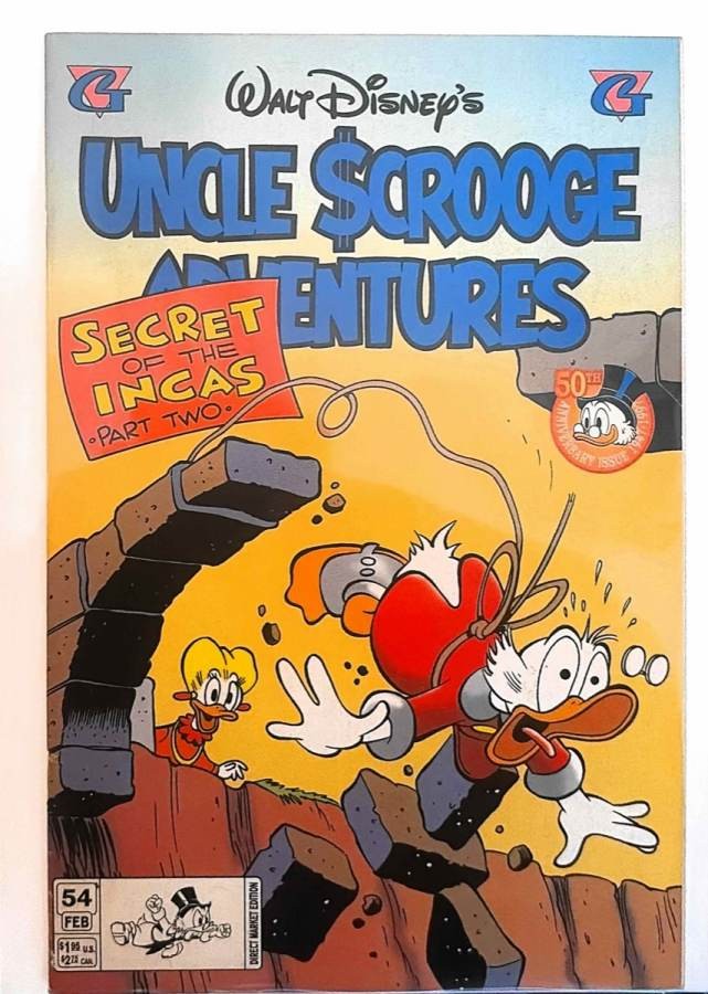 Walt Disney's Uncle Scrooge Adventures #54 (1998) Gladstone Comic Walt Disney's Uncle Scrooge Adventures #54 (1998) Gladstone Comic