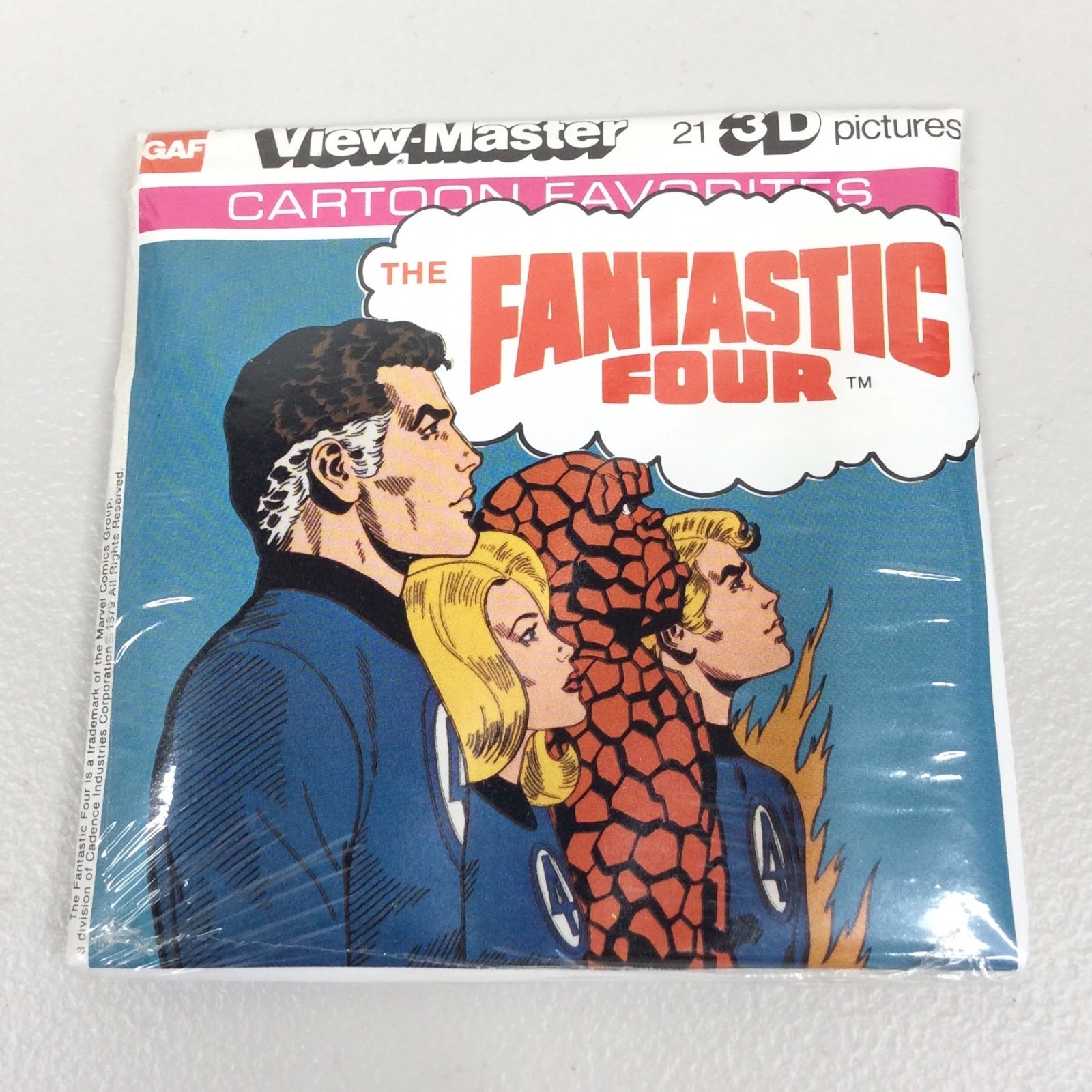 Vintage 1979 GAF View Master The Fantastic Four 3 Reel Set K36 SEALED Vintage 1979 GAF View Master The Fantastic Four 3 Reel Set K36 SEALED