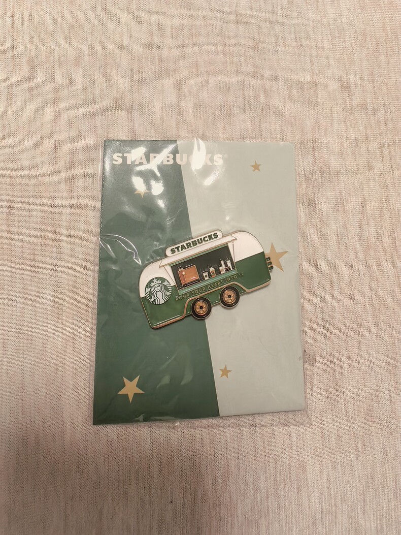 Starbucks badge, brand new and unopened Starbucks badge, brand new and unopened