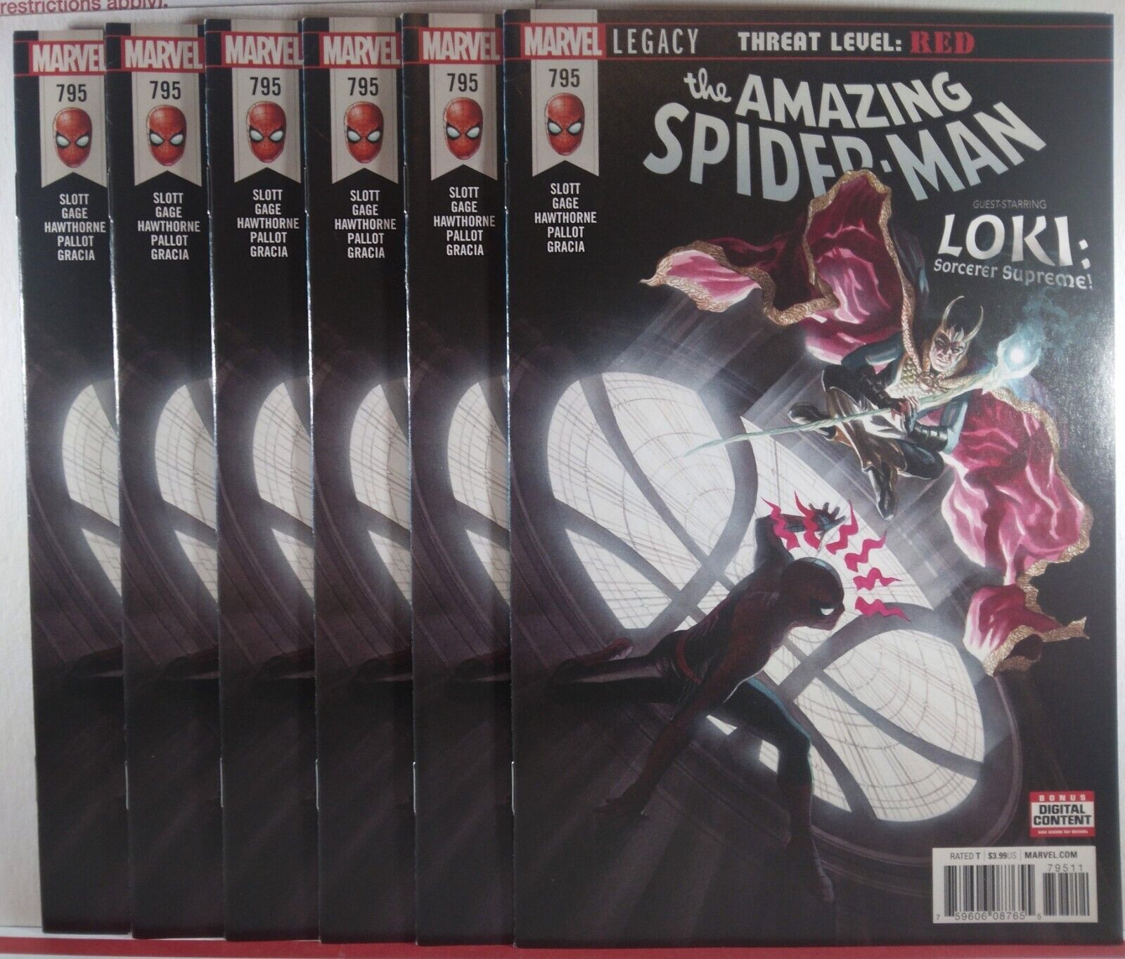 🔥 6x COPIES AMAZING SPIDER-MAN #795 VF/NM FIRST PRINT 🔑 1st Red Goblin CARNAGE