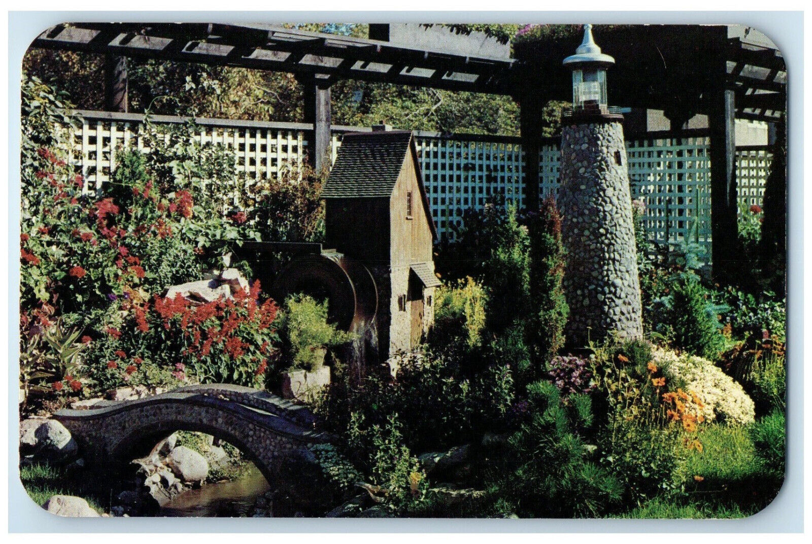 c1960's Van Kirk Gardens Winnipeg Manitoba Canada Unposted Vintage Postcard