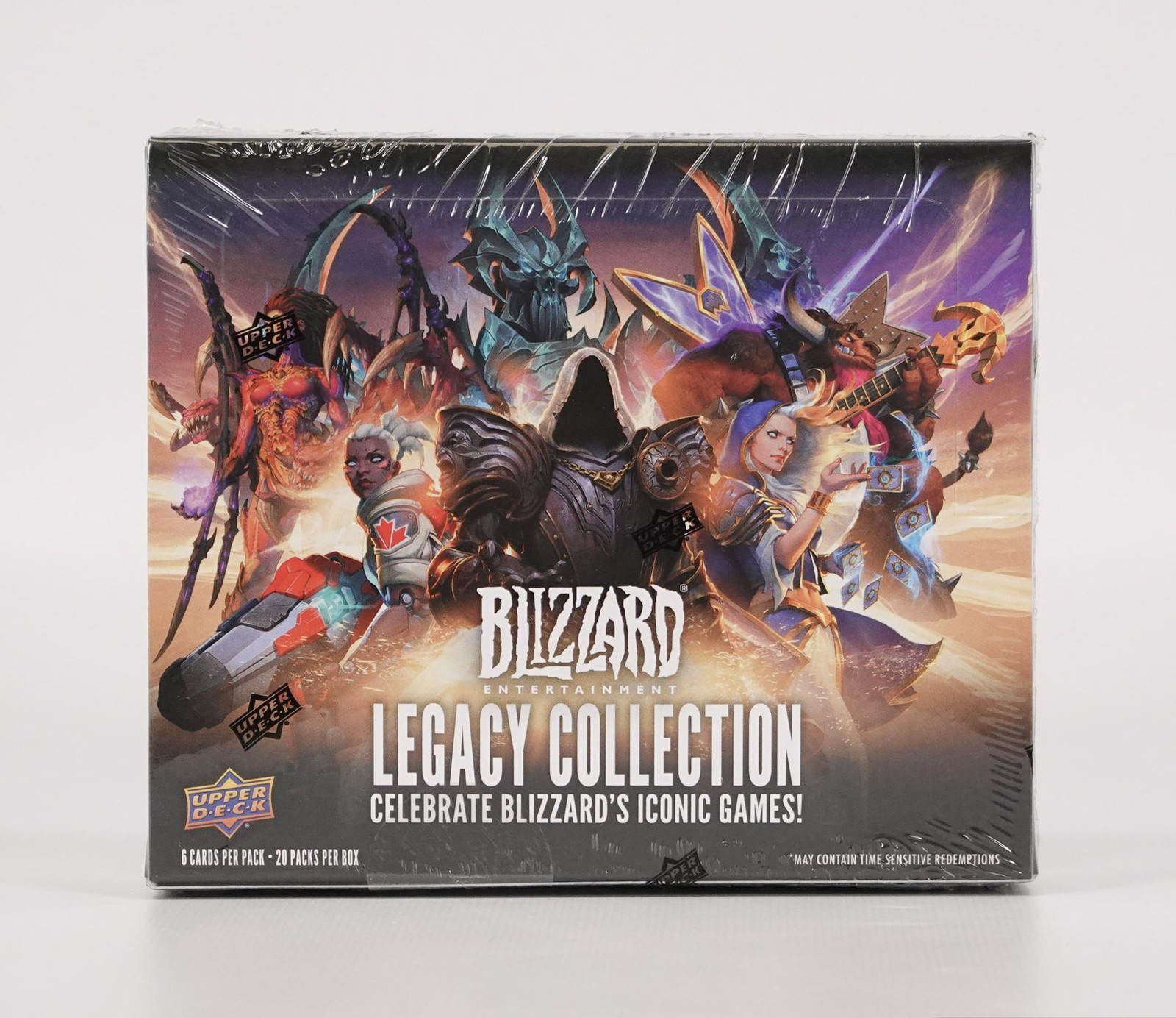 BLIZZARD ENTERTAINMENT LEGACY COLLECTION HOBBY BOX (UPPER DECK 2023) BLIZZARD ENTERTAINMENT LEGACY COLLECTION HOBBY BOX (UPPER DECK 2023)