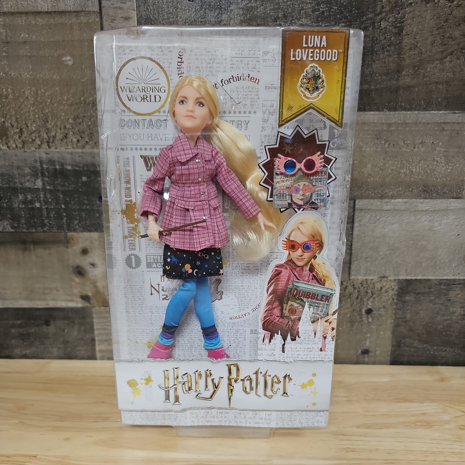 2019 Mattel Wizarding World Luna Lovegood Doll w/ Pink Jacket New Unopened 2019 Mattel Wizarding World Luna Lovegood Doll w/ Pink Jacket New Unopened