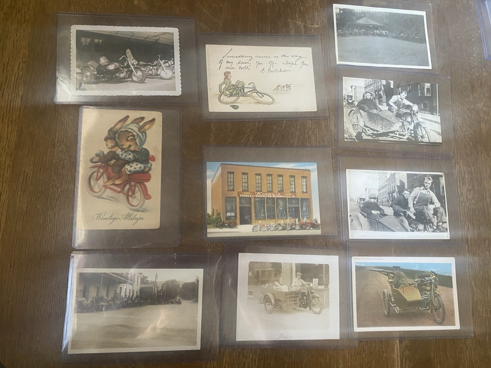 06: Lot of Ten Antique Motorcycle Related Images Vintage Photos Postcards RPPC 06: Lot of Ten Antique Motorcycle Related Images Vintage Photos Postcards RPPC