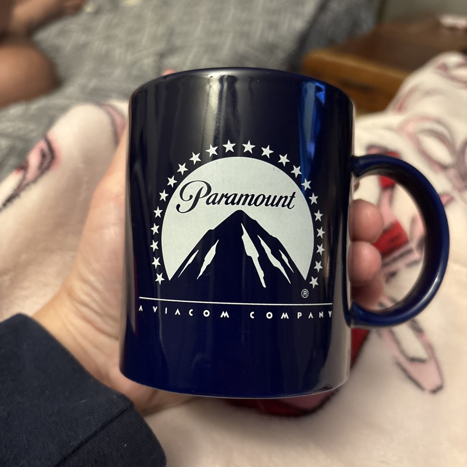 Vintage Paramount Coffee Mug- Blue And White- Never Used Vintage Paramount Coffee Mug- Blue And White- Never Used