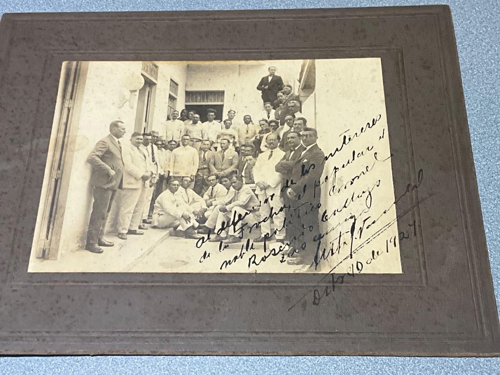 1927 PHOTO CUBA CUBAN INDEPENDENCE WAR & POLITICAL LEADER COL ROSENDO COLLAZO 1927 PHOTO CUBA CUBAN INDEPENDENCE WAR & POLITICAL LEADER COL ROSENDO COLLAZO