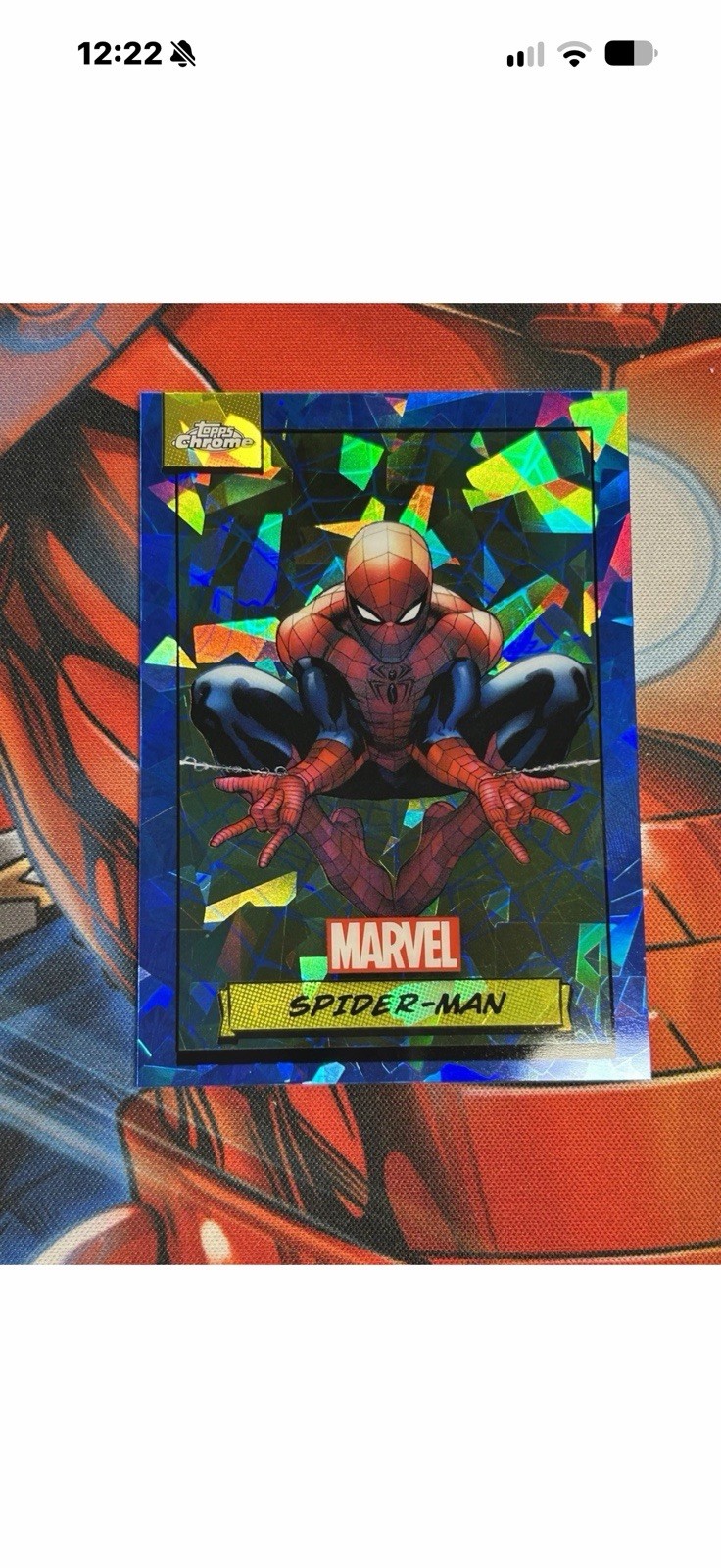 Spider-Man - 2024 Topps Chrome Marvel Sapphire Edition #1