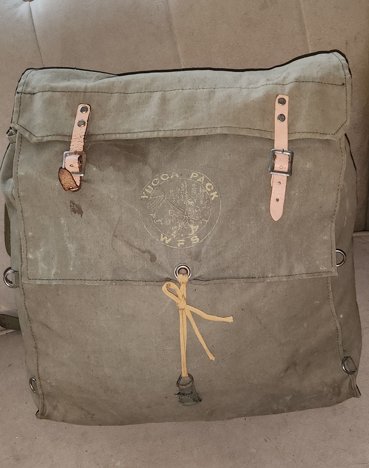 RARE Vintage 40s 50s BSA 185 Yucca Pack With Original Sleeping Bag And Cover RARE Vintage 40s 50s BSA 185 Yucca Pack With Original Sleeping Bag And Cover
