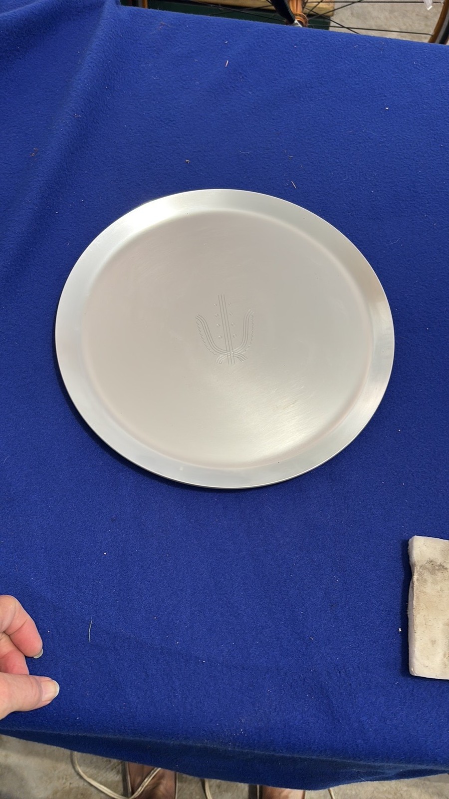 Vintage Kensington Aluminum Lurell Guild Serving Tray. MCM Vintage Kensington Aluminum Lurell Guild Serving Tray. MCM